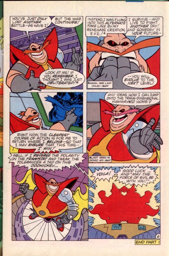 Sonic - Archie Adventure Series May 1995 Page 6